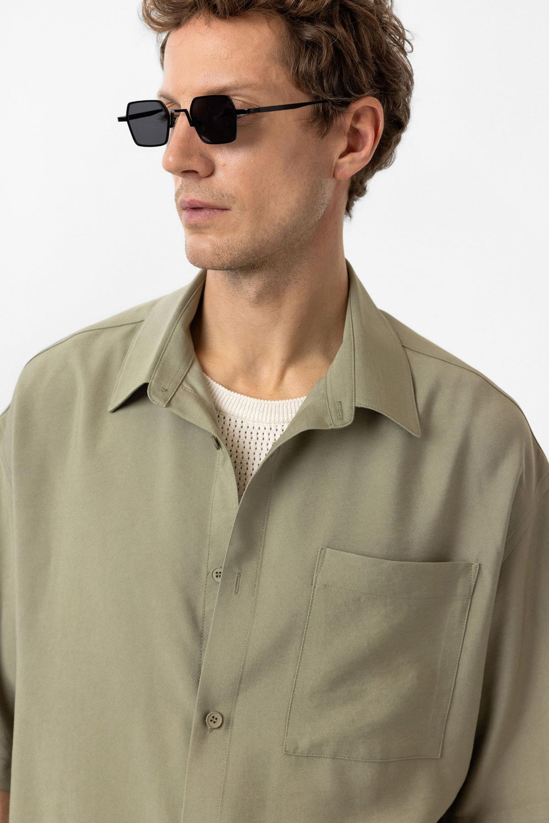 ANT Antioch Haki Relaxed Short Sleeve Men's Shirt - Grants Pass