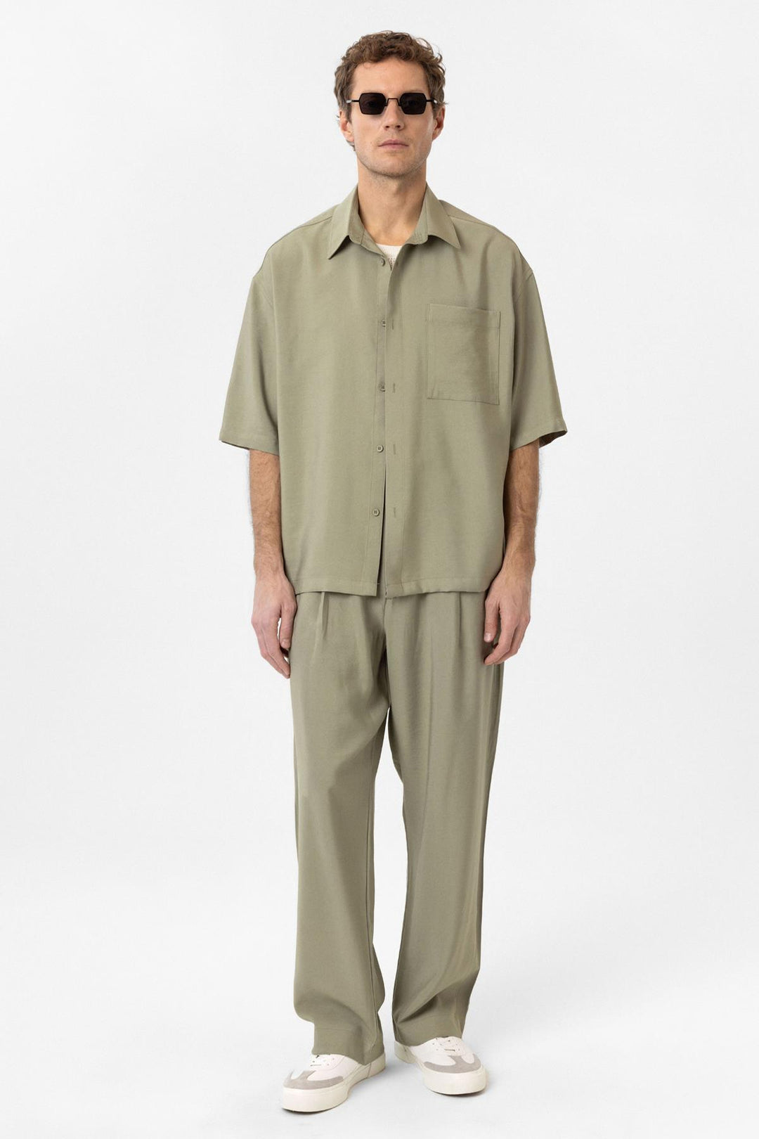 ANT Antioch Haki Relaxed Short Sleeve Men's Shirt - Grants Pass