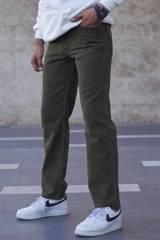 MDX Haki Straight Fit Men's Jeans Pants 6312 - Dudley