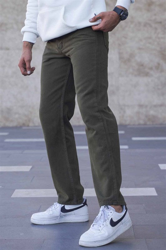 MDX Haki Straight Fit Men's Jeans Pants 6312 - Dudley