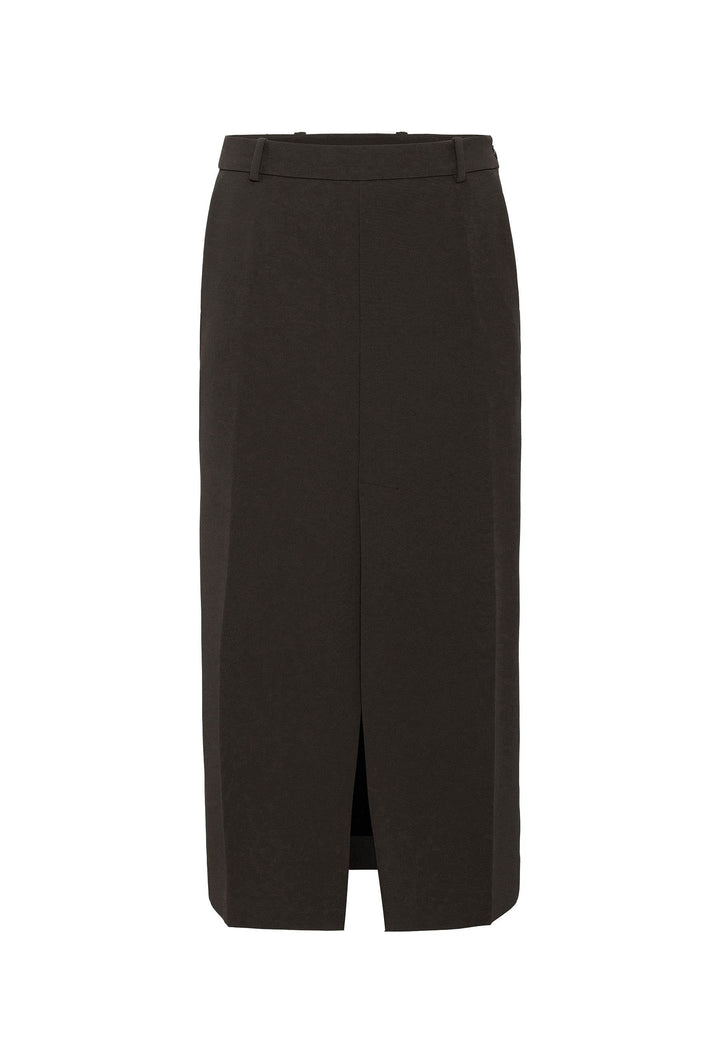 ANT Antioch Khaki Slit Women's Pencil Skirt - Covington