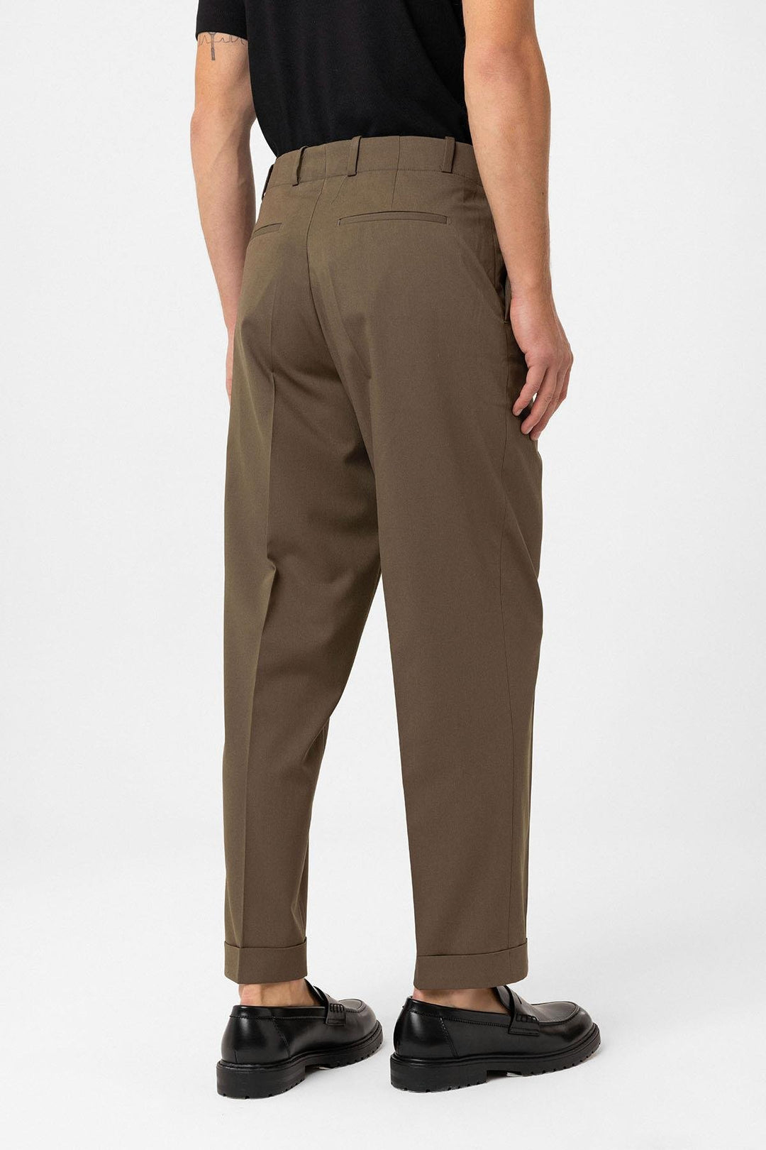 ANT Antioch Haki Yüksek Bel Straight Fit Erkek Pantolon - Târgu Jiu