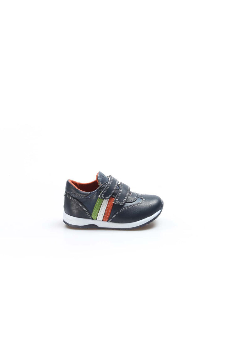 FST Genuine Leather Baby Casual Shoes 006BA800 Navy Blue - Germantown