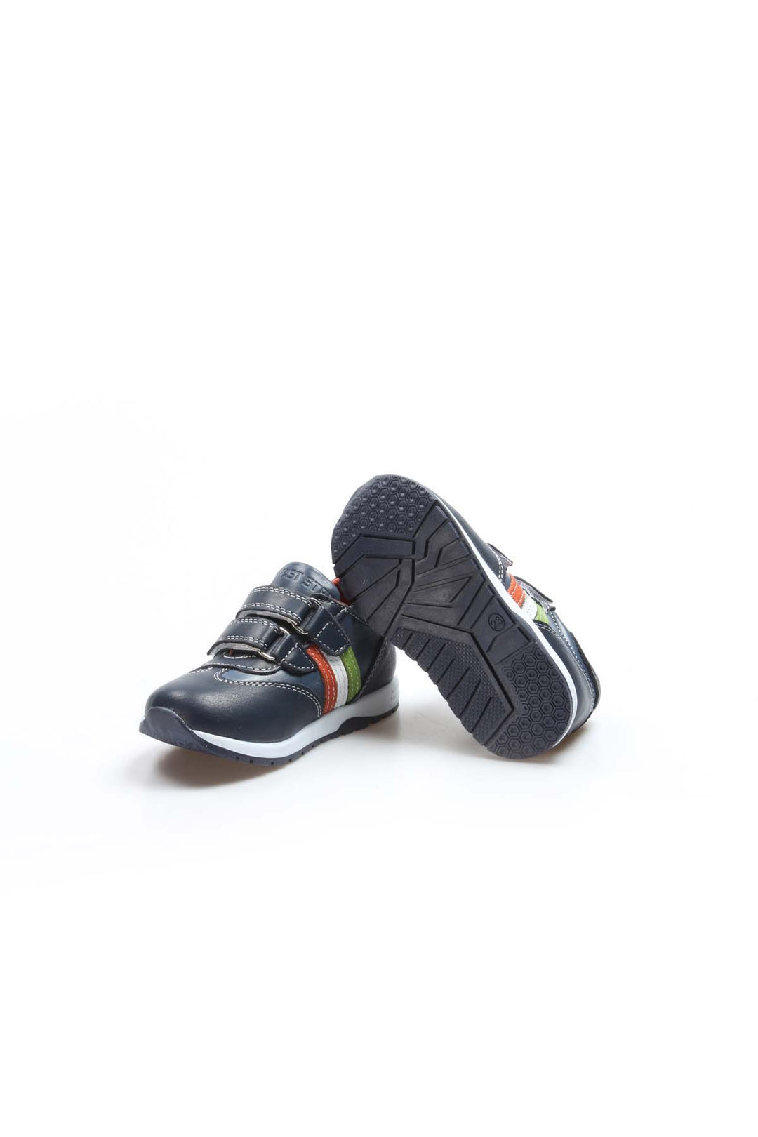FST Genuine Leather Baby Casual Shoes 006BA800 Navy Blue - Germantown