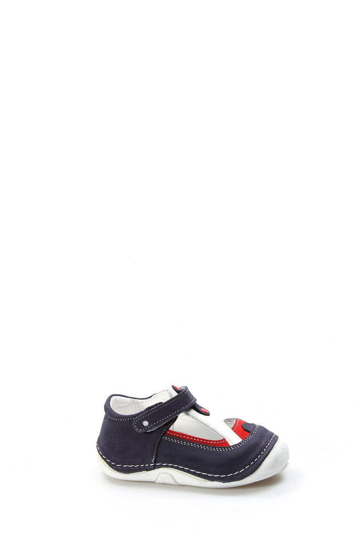 حذاء FST كاجوال للأطفال من الجلد الطبيعي 891BA503 Tommy Navy Blue - Axochiapan