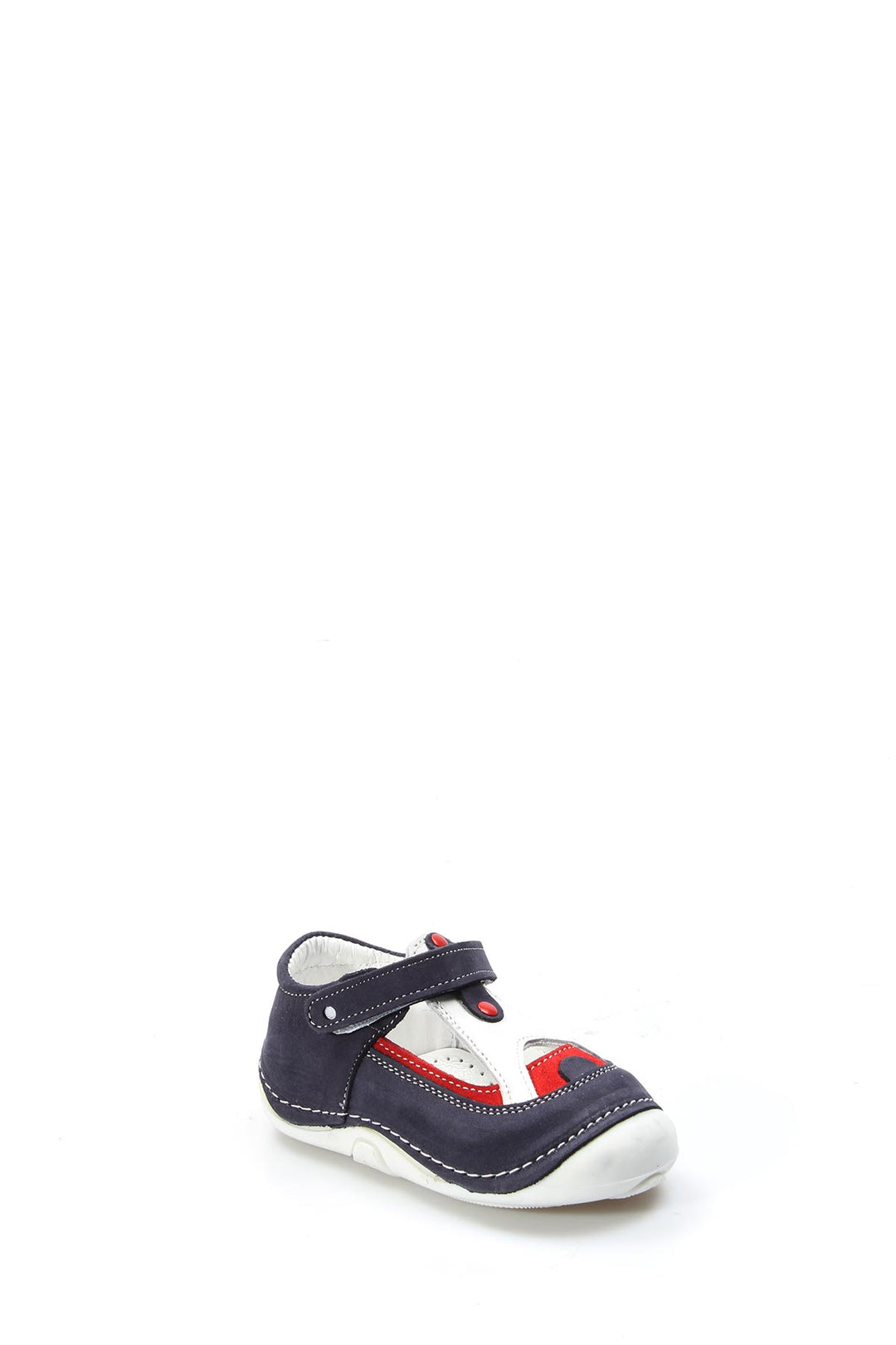 حذاء FST كاجوال للأطفال من الجلد الطبيعي 891BA503 Tommy Navy Blue - Axochiapan