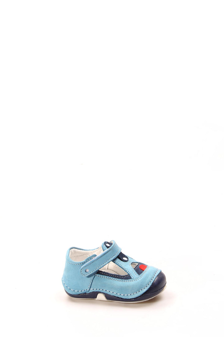 FST Genuine Leather Baby Casual Shoes 891IA503 Turquoise Navy Blue - Huntington Beach