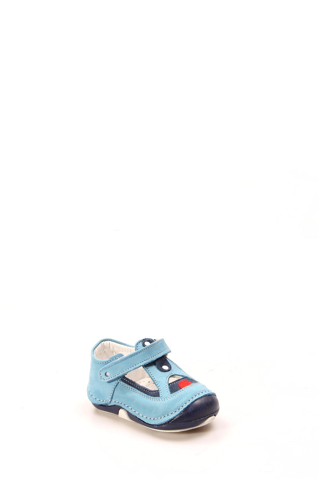 FST Genuine Leather Baby Casual Shoes 891IA503 Turquoise Navy Blue - Huntington Beach