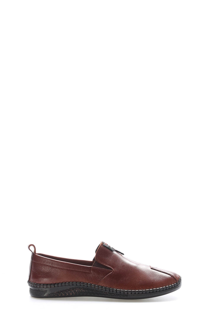 FST Genuine Leather Men's Casual Shoes 126MA308 Brown - San José Villa de Allende