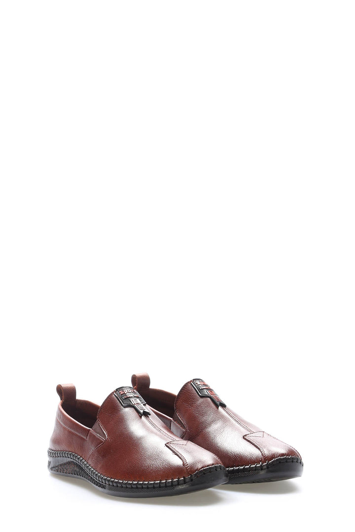 FST Genuine Leather Men's Casual Shoes 126MA308 Brown - San José Villa de Allende