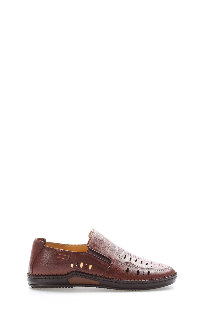 FST Genuine Leather Men's Casual Shoes 126MA410 Brown - Lancaster