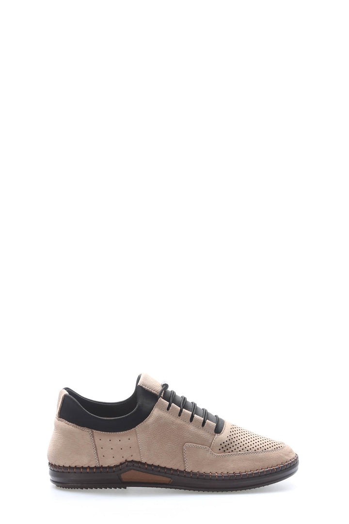 FST Genuine Leather Men's Casual Shoes 126MA420 Sand Nubuck - Tempe