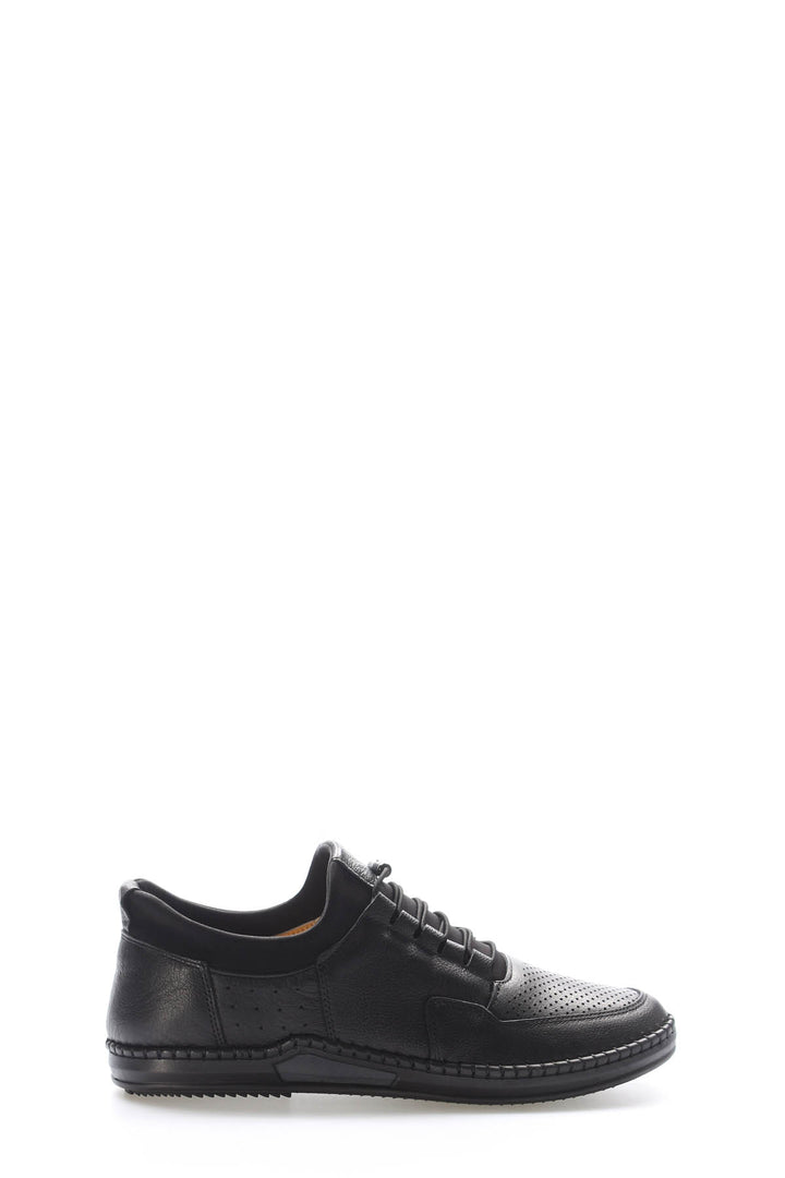 FST Genuine Leather Men's Casual Shoes 126MA420 Black - Enid