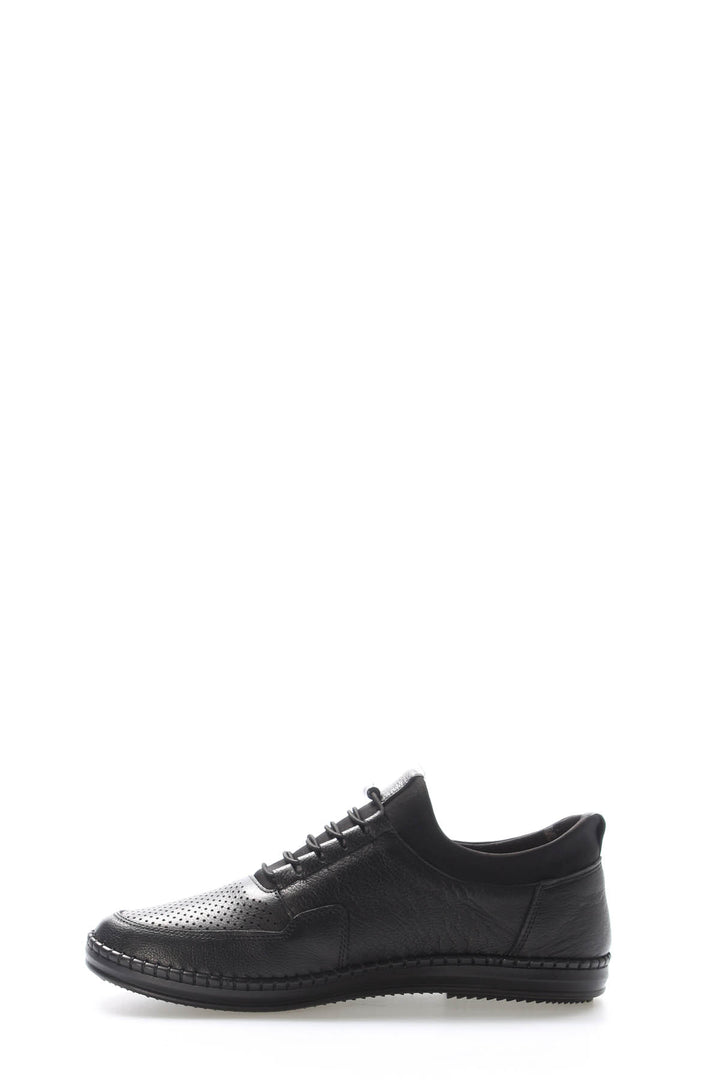 FST Genuine Leather Men's Casual Shoes 126MA420 Black - Enid