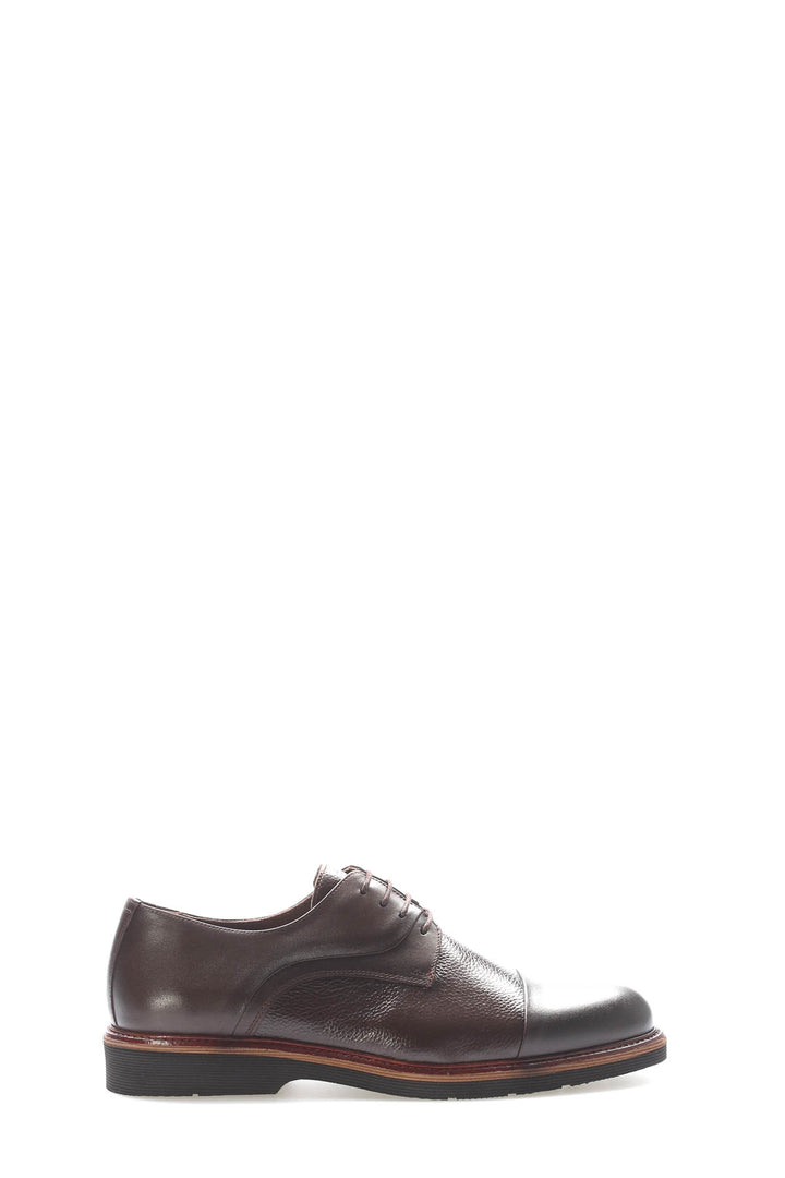 FST Genuine Leather Men's Casual Shoes 126MA975 Brown - Krasnyi Luch