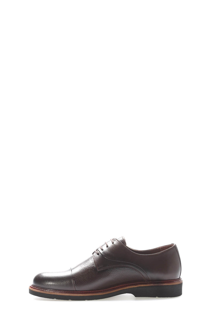 FST Genuine Leather Men's Casual Shoes 126MA975 Brown - Krasnyi Luch
