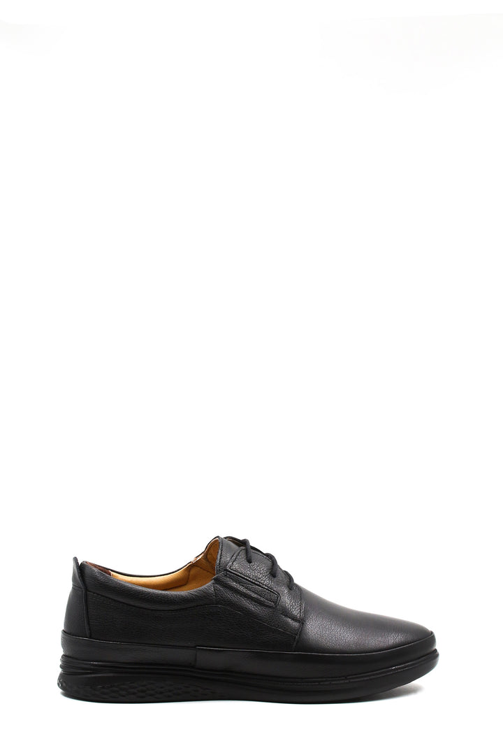 FST Genuine Leather Men's Casual Shoes 126MBA479 Black - Clinton
