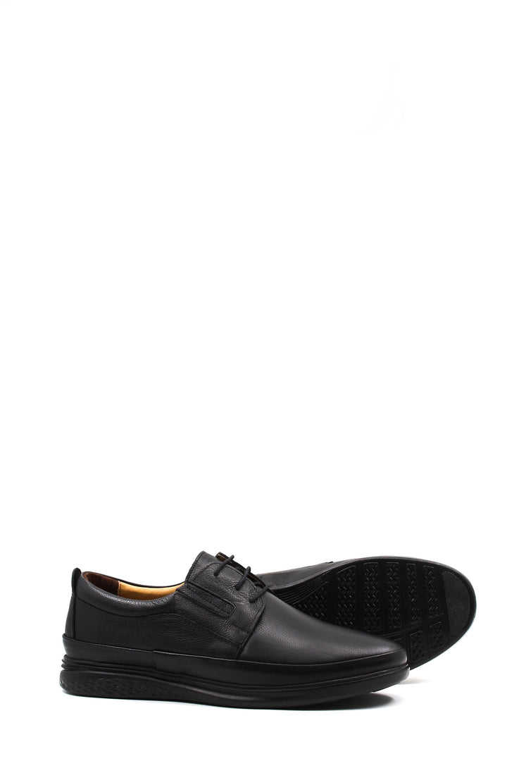 FST Genuine Leather Men's Casual Shoes 126MBA479 Black - Clinton