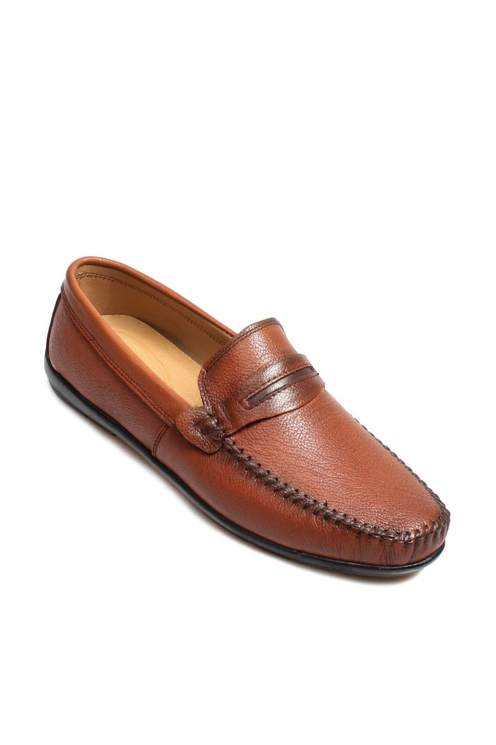 FST Genuine Leather Men's Casual Shoes 585MA203 Tabacco - Frechen