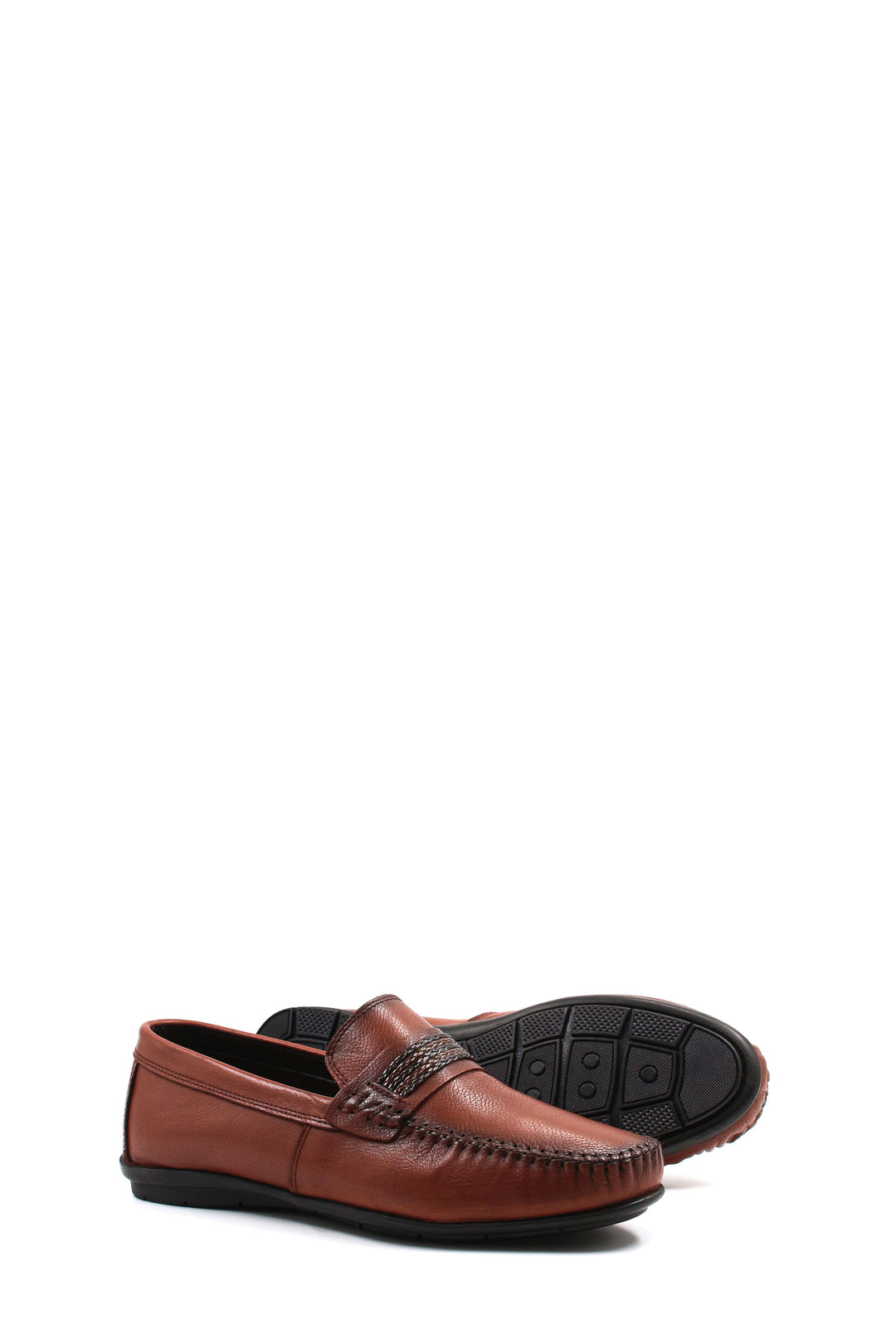 FST Genuine Leather Men's Casual Shoes 585MA204 Brown - Heist-op-den-Berg