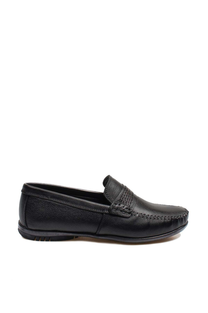 FST Genuine Leather Men's Casual Shoes 585MA204 Black - Reggio di Calabria