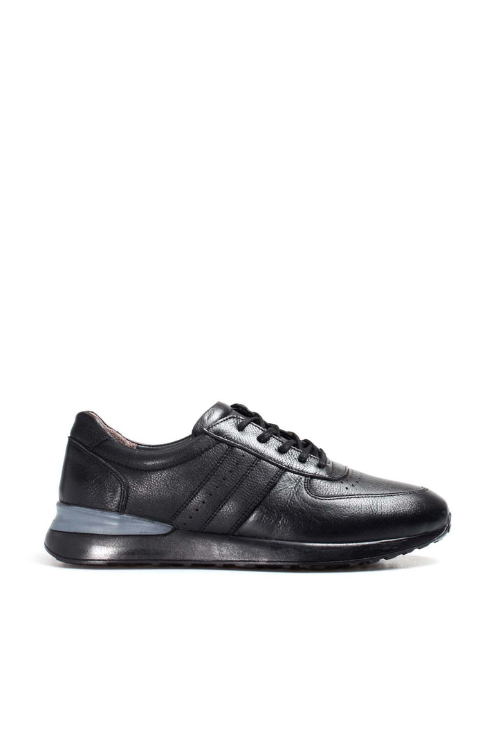 FST Genuine Leather Men's Casual Shoes 585MA707 Black - Montauban
