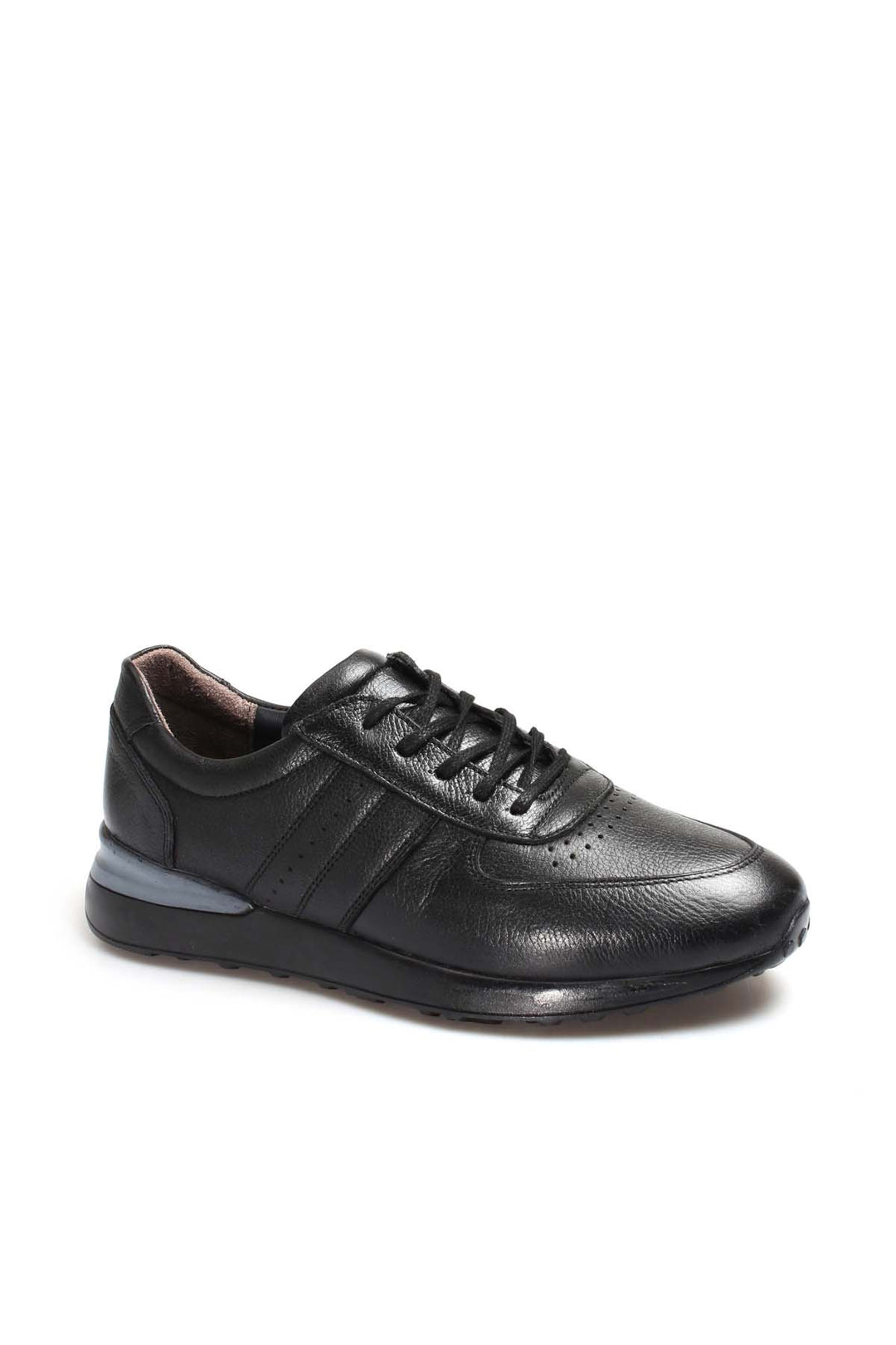 FST Genuine Leather Men's Casual Shoes 585MA707 Black - Montauban