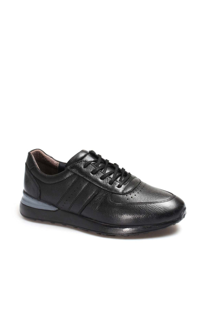 FST Genuine Leather Men's Casual Shoes 585MA707 Black - Montauban