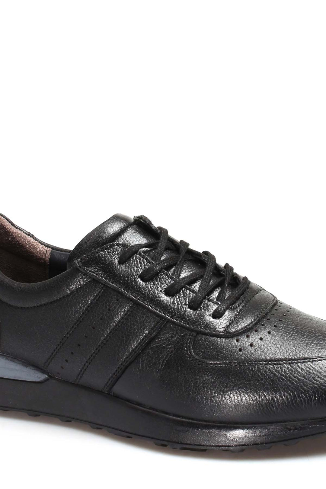 FST Genuine Leather Men's Casual Shoes 585MA707 Black - Montauban