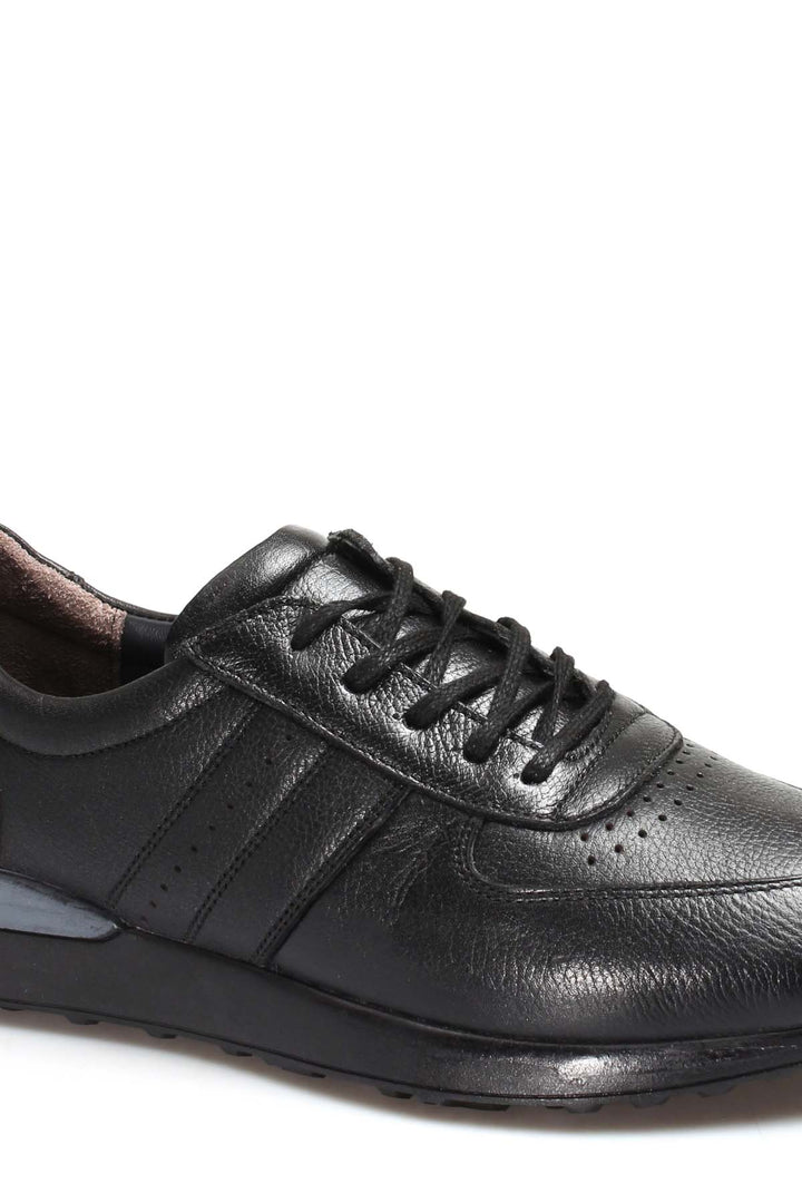 FST Genuine Leather Men's Casual Shoes 585MA707 Black - Montauban