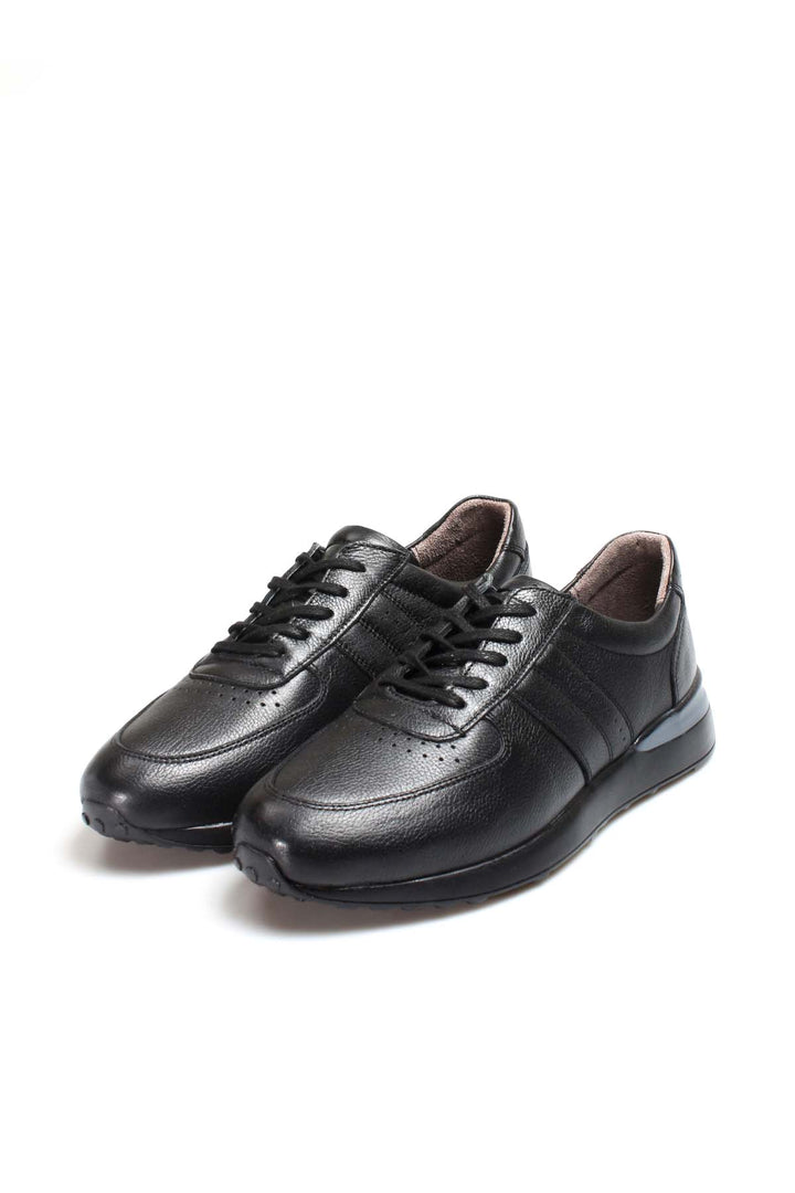 FST Genuine Leather Men's Casual Shoes 585MA707 Black - Montauban