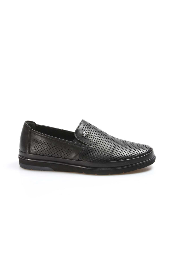 FST Genuine Leather Men's Casual Shoes 711MA151-2291 Black - Toowoomba