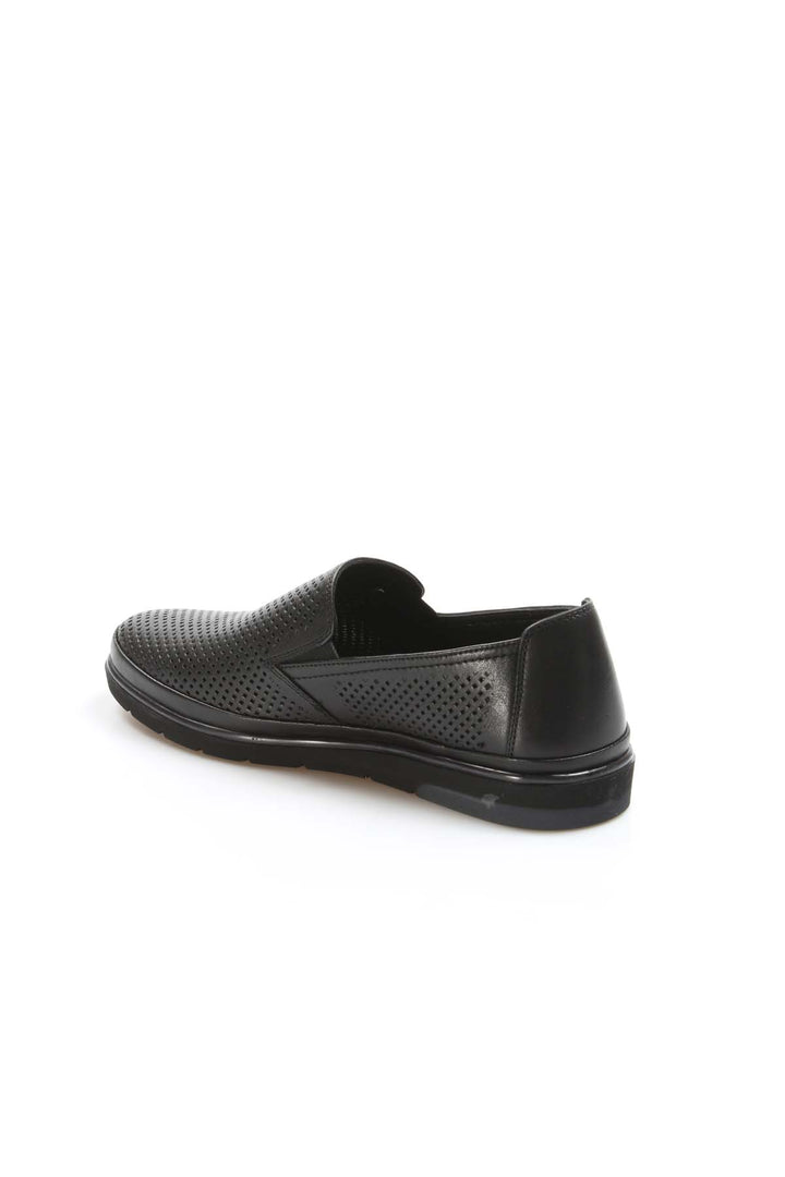 FST Genuine Leather Men's Casual Shoes 711MA151-2291 Black - Toowoomba
