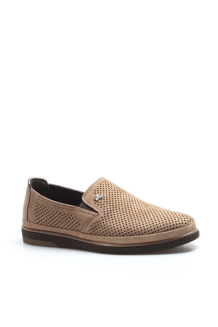FST Genuine Leather Men's Casual Shoes 711MA151-2291 Beige Nubuck - Arlington