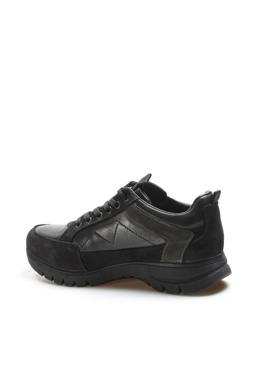 FST Genuine Leather Men's Casual Shoes 723MBA2021 Black - Palma