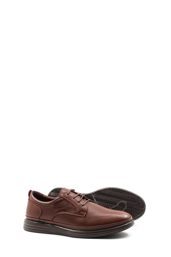FST Genuine Leather Men's Casual Shoes 726MA4011 Brown - Braga