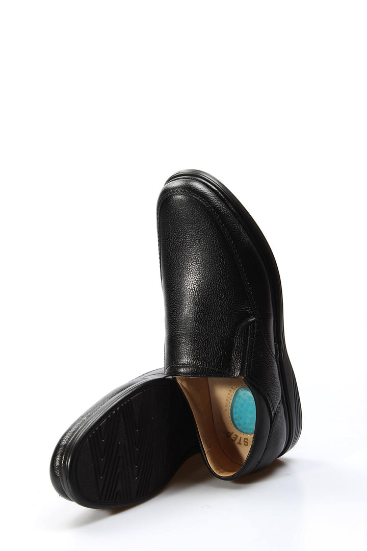 FST Genuine Leather Men's Casual Shoes 815MBA1301 Black - Dornbirn