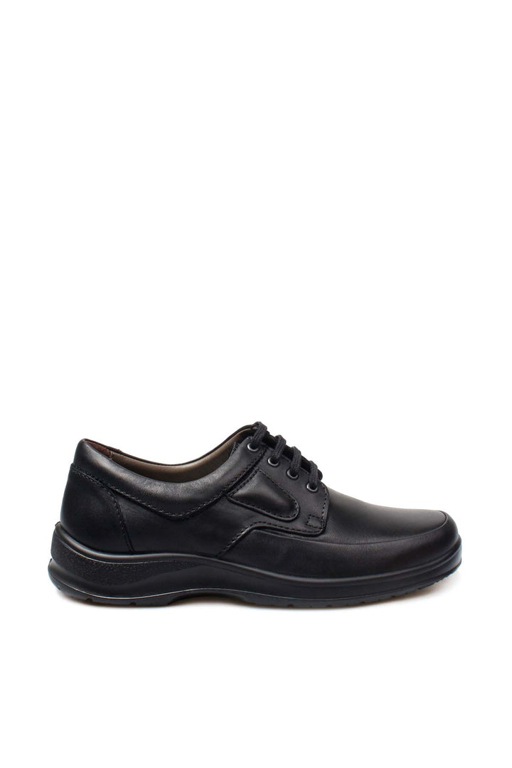 FST Genuine Leather Men's Casual Shoes 833MA15083 Black Stretch - Glenview
