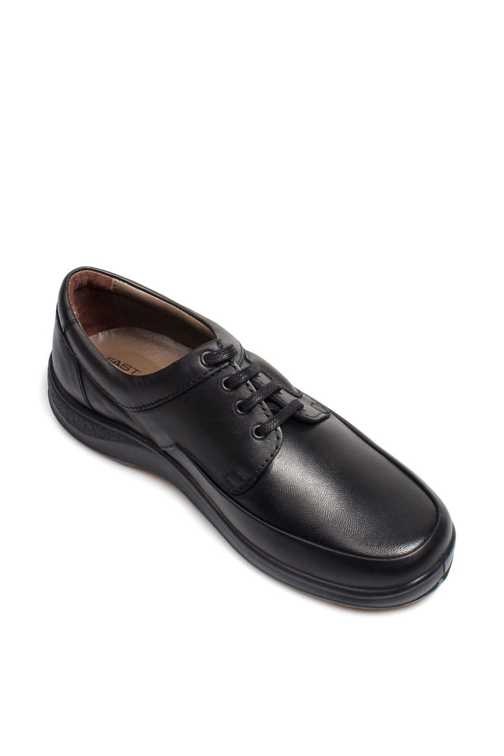 FST Genuine Leather Men's Casual Shoes 833MA15083 Black Stretch - Glenview