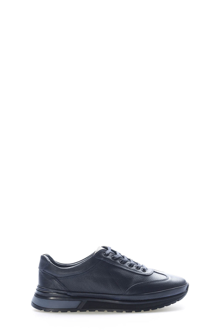 FST Genuine Leather Men's Casual Shoes 856MA3279 Navy Blue - Teramo