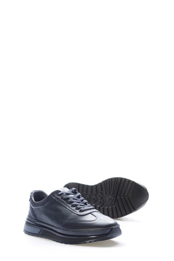 FST Genuine Leather Men's Casual Shoes 856MA3279 Navy Blue - Teramo