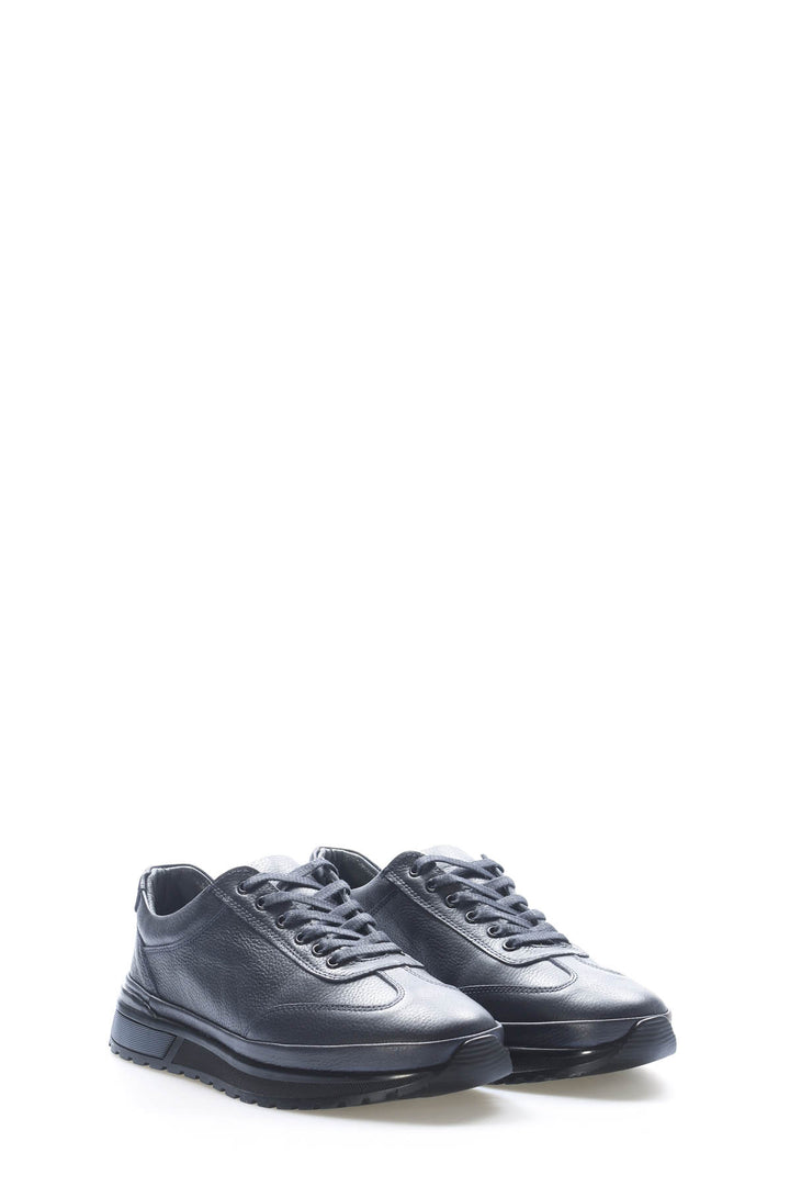 FST Genuine Leather Men's Casual Shoes 856MA3279 Navy Blue - Teramo