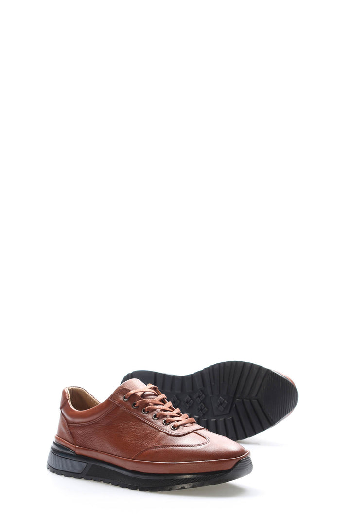 FST Genuine Leather Men's Casual Shoes 856MA3279 Brown - Leiden