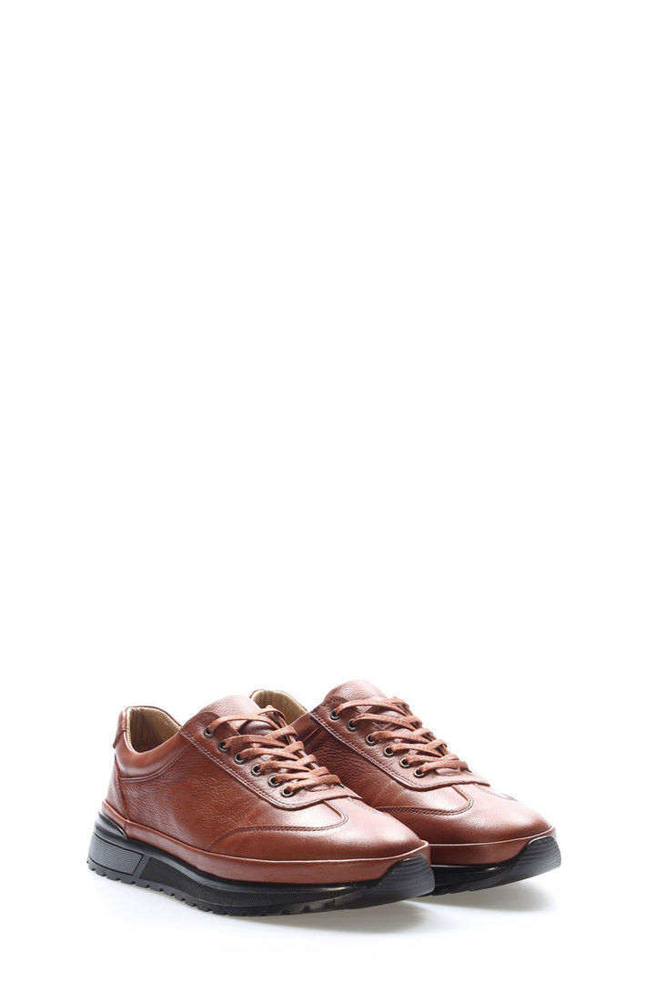 FST Genuine Leather Men's Casual Shoes 856MA3279 Brown - Leiden