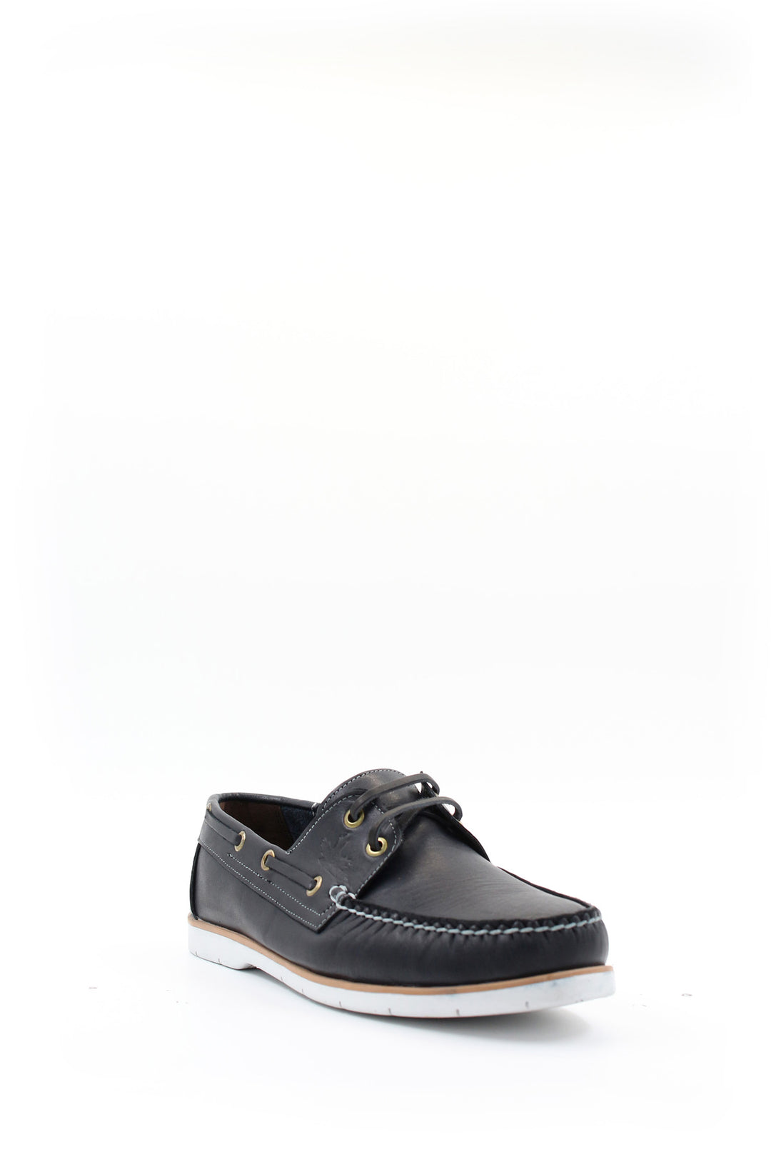FST Genuine Leather Men's Casual Shoes 858XATIMBIR Navy Blue - Grand Island