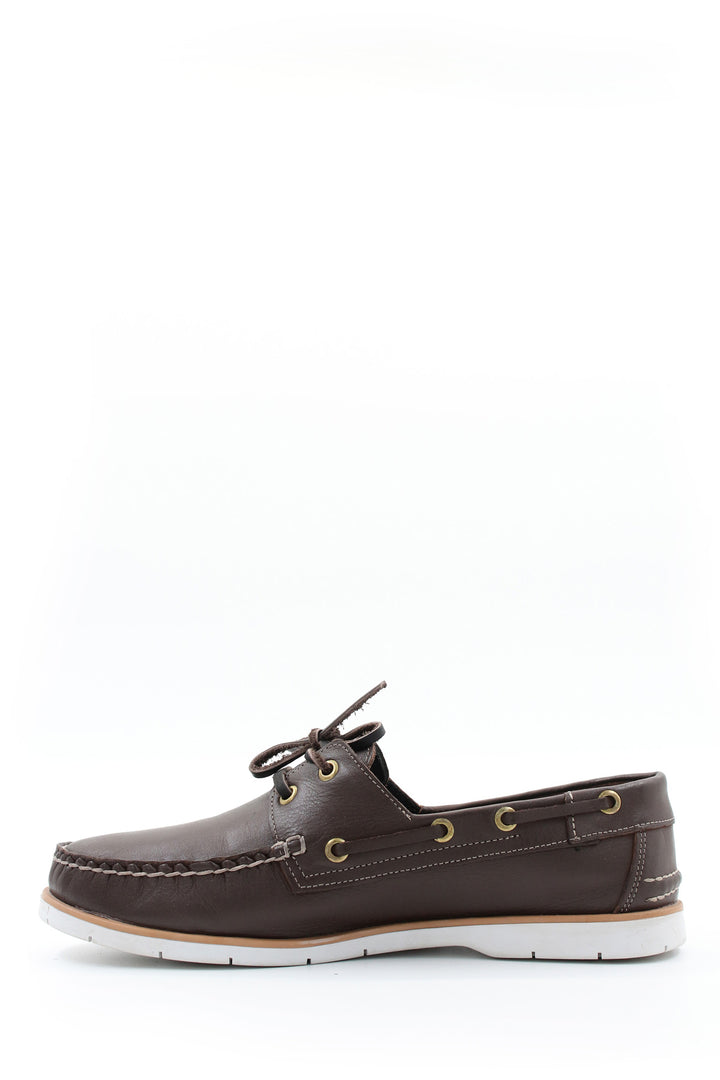 FST Genuine Leather Men's Casual Shoes 858XATIMBIR Brown - Kalamáta