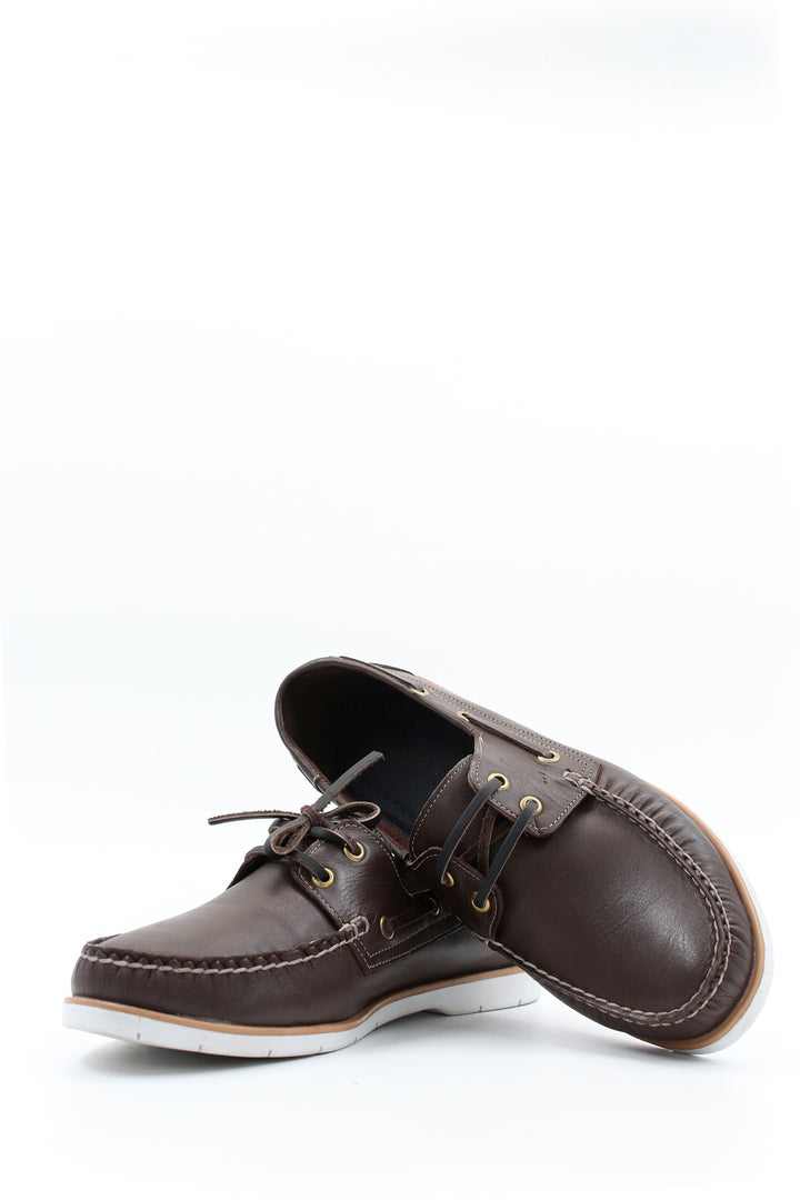 FST Genuine Leather Men's Casual Shoes 858XATIMBIR Brown - Kalamáta