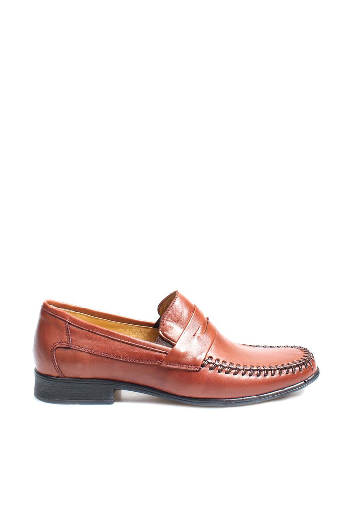 FST Genuine Leather Men's Casual Shoes 950MA091T Brown - Sciacca