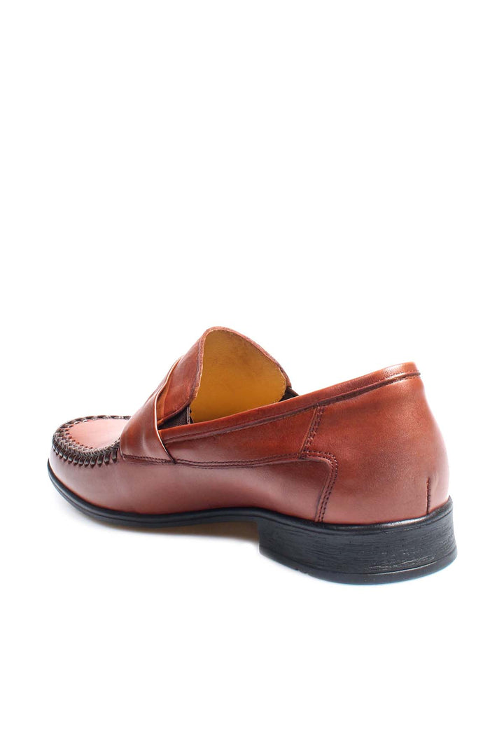 FST Genuine Leather Men's Casual Shoes 950MA091T Brown - Sciacca
