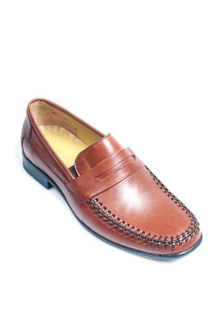 FST Genuine Leather Men's Casual Shoes 950MA091T Brown - Sciacca